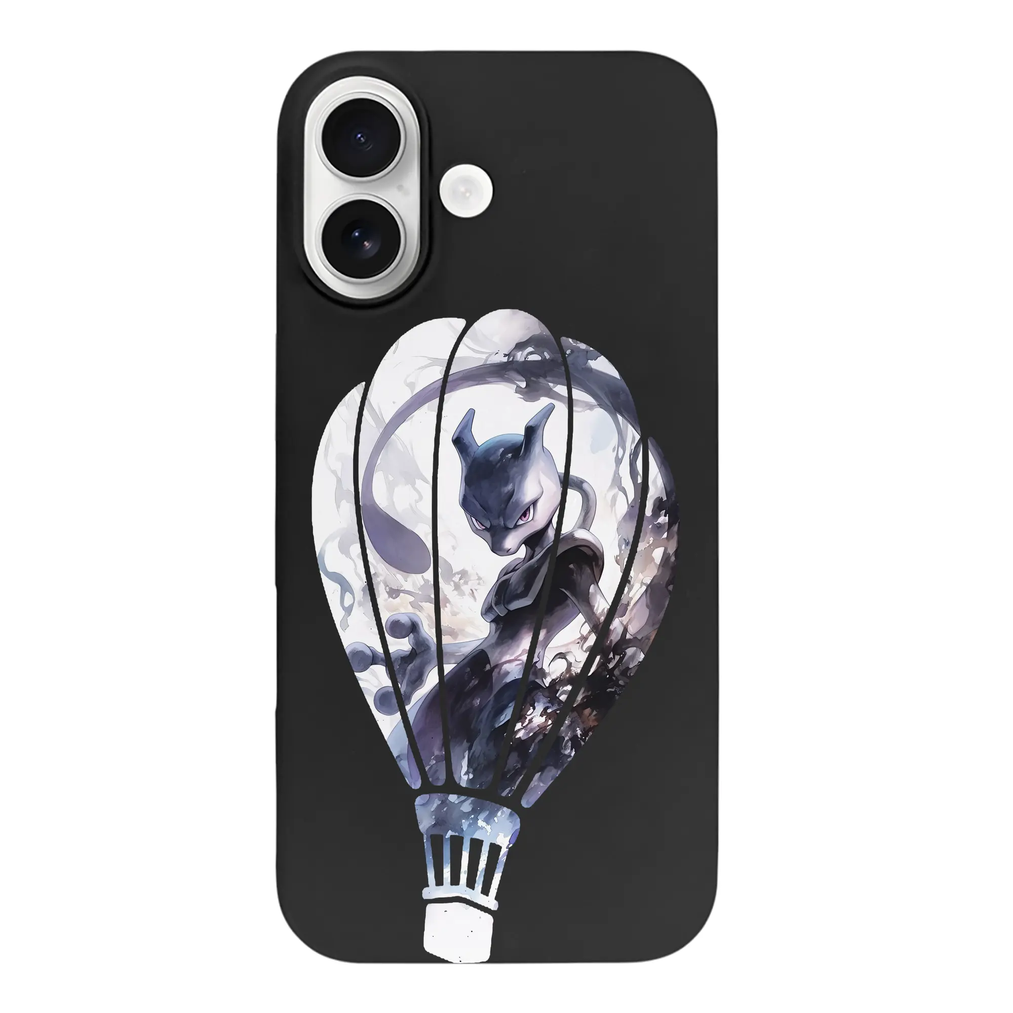 ポケモン グッズ,ミュウツー - iPhone 17 シリーズ シリコンケース 薄型 耐衝撃 指紋防止 ソフトタッチカバー 精密フィット 傷防止 保護ケース iPhone 17/17 Air/17 Pro/17 Pro Max 対応